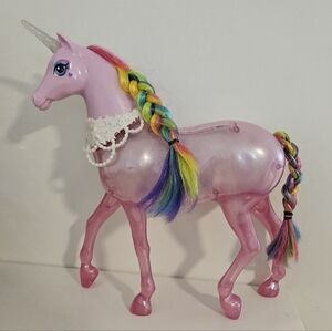 Barbie Dreamtopia Magical Lights Unicorn with Rainbow Mane - Lights & Sound